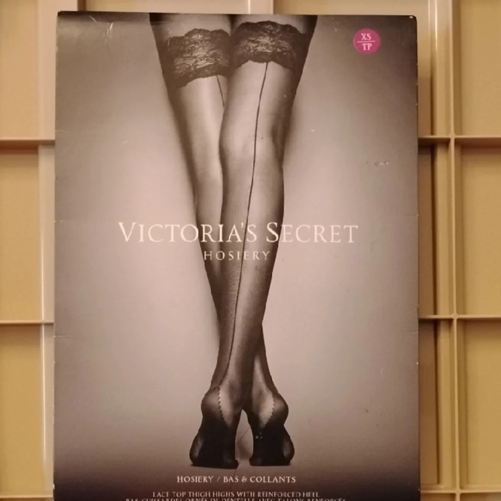 Victoria's Secret Pink Lace Top Hosiery